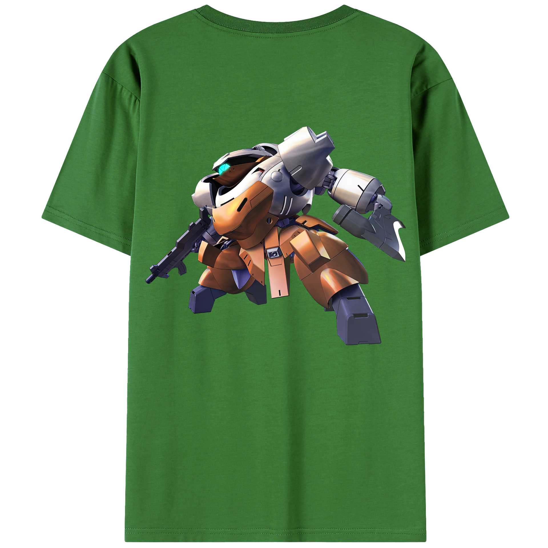 （画像用） 機動戦士ガンダム Mobile Suit Gundam レディース半袖Tシャツ(バックプリント)